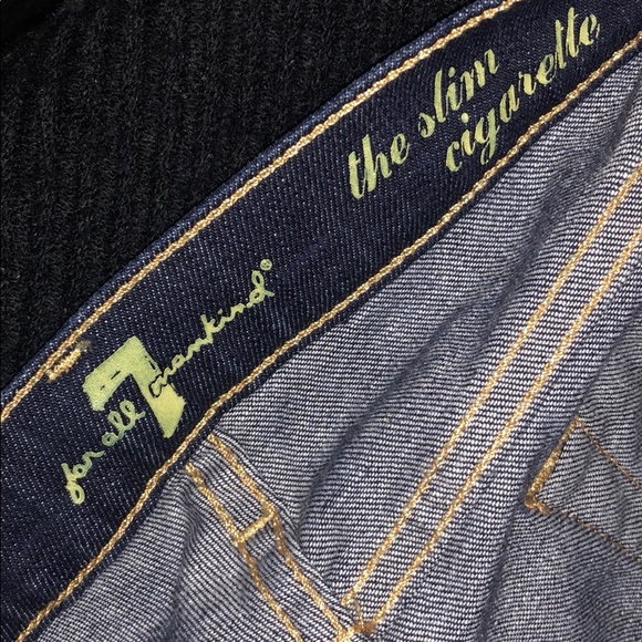 7 For All Mankind The Slim Cigarette Denim - Picture 15 of 15
